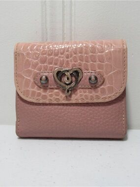 Brighton Pink Leather Wallet